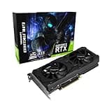 玄人志向 NVIDIA GeForce RTX3060 搭載 グラフィックボード GDDR6 12GB GALAKURO GAMINGシリーズ 【国内正規代理店品】 GG-RTX3060-E12GB/OC/DFの商品画像