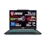 【14インチ小型・軽量1.6kg】【第13世代Core i7 & RTX 4060搭載・スケルトンデザイン】MSIゲーミングノートPC Cyborg14 Corei7 RTX4060/14インチ WUXGA/144Hz/32GB/1TB/Windows 11/Cyborg-14-A13VF-6003JPの商品画像