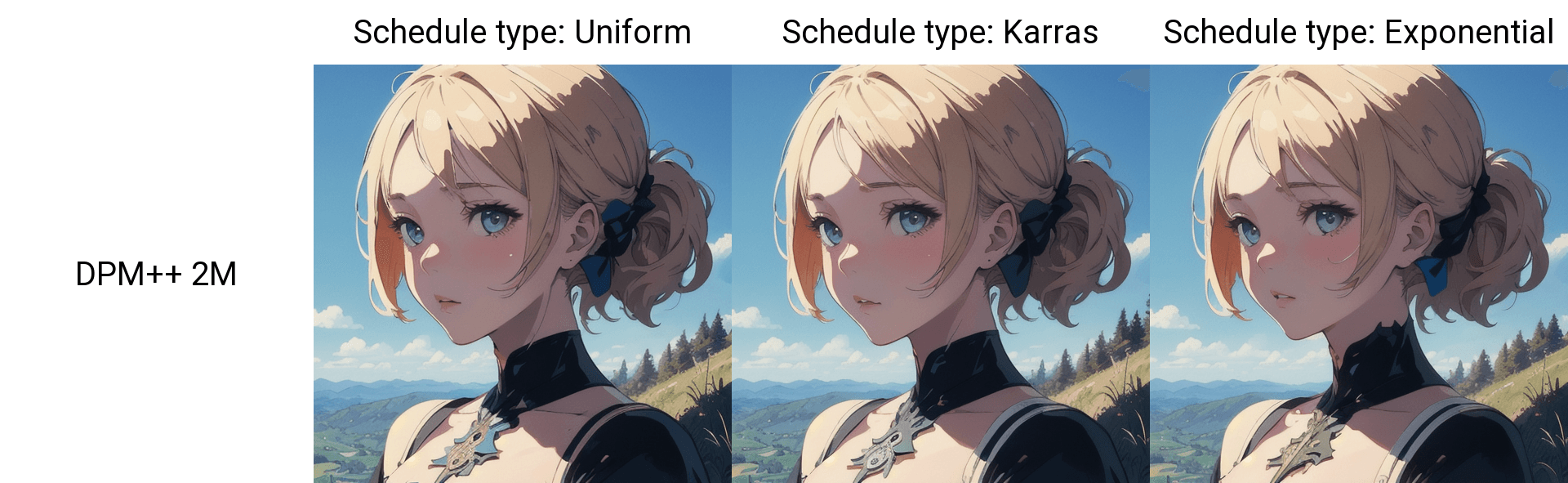 Comparison of Schedule Types