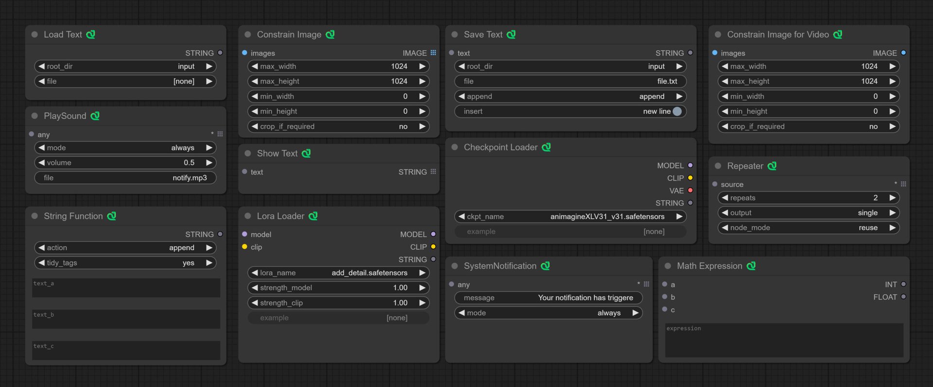 ComfyUI-Custom-Scriptsのノード