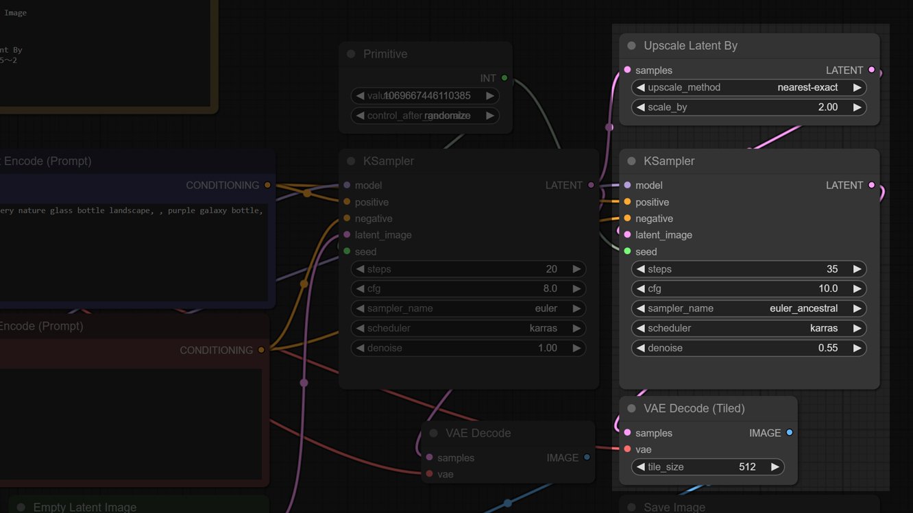 Composition of Hires. Fix