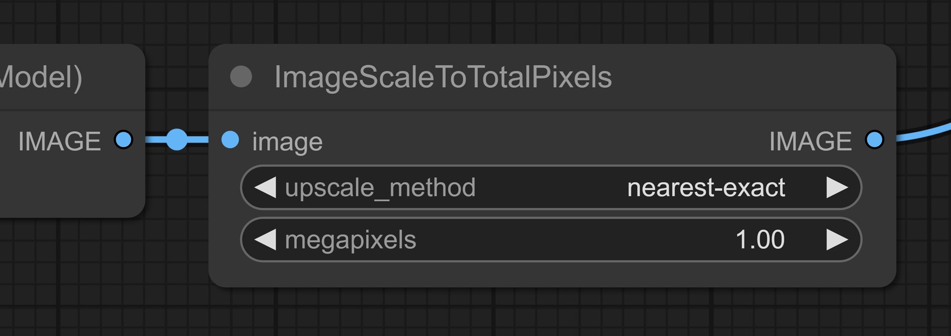 Graph Composition-Resize upscaled image to size for 2nd Pass