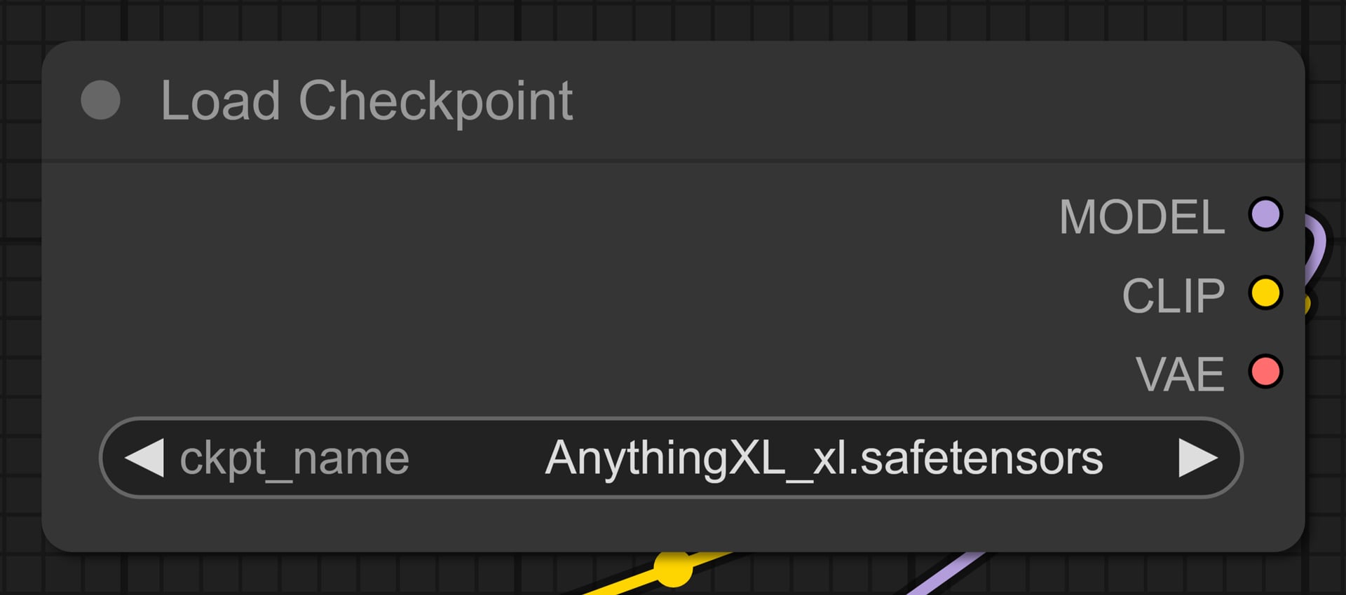 Load Checkpointのパラメーター